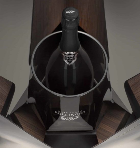 Orfevrerie Bollinger James Bond 007 Vasque Etain Champagne Pewter Basin