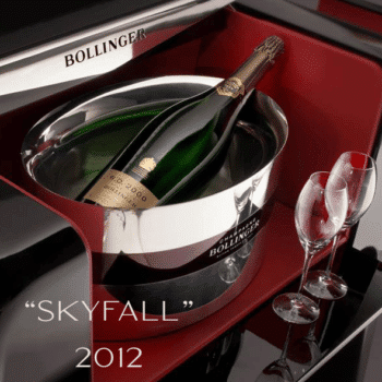 Orfevrerie Bollinger James Bond 007 Vasque Etain Champagne Pewter Basin Skyfall