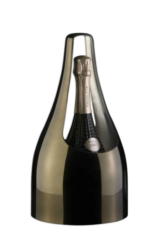 Orfevrerie Anjou Sosso Seau Bowl Etain Champagne Pewter Design