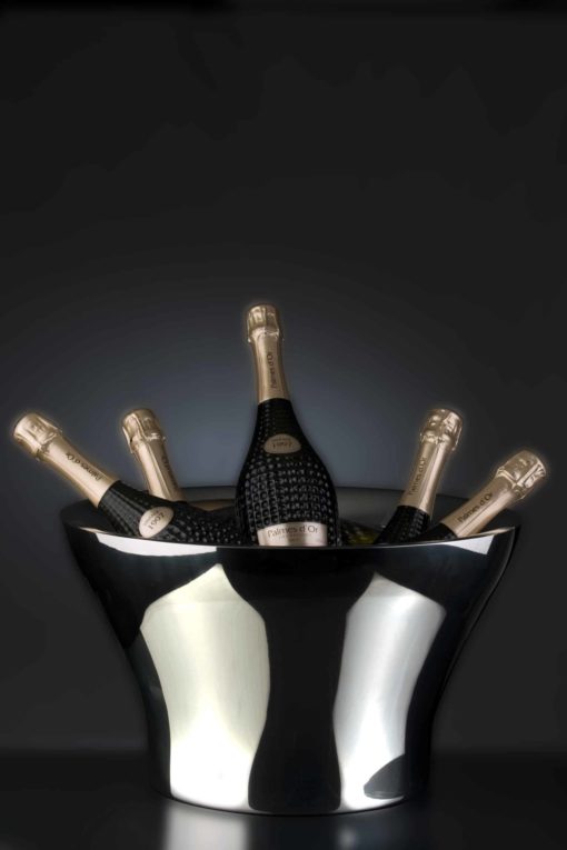 Orfevrerie Anjou Vassco Basin Vasque Etain Champagne Pewter Design Luxury