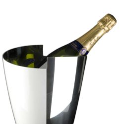 OrfevreriSeau VerSO Bowl Etain Champagne Pewter Design