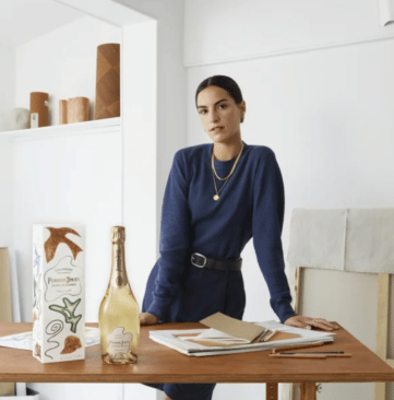 Garance Vallée x Perrier Jouët